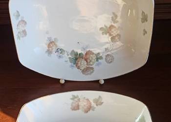 Patera Rosenthal. Syg.Thomas. Z 1926 r.  Z gałązkami chmielu Patera Rosenthal. Syg.Thomas. Z 1926 r.  Z gałązkami chmielu