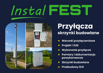 Przyłącza elektryczne | Skrzynki budowlane | Śląsk
