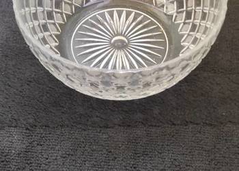 Miska kryształowa z czasów PRL Miska kryształowa z czasów PRL