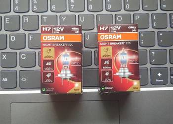 żarówki H7 OSRAM Night Breaker 220 [2 szt., nowe, po spóźnionym zwrocie]