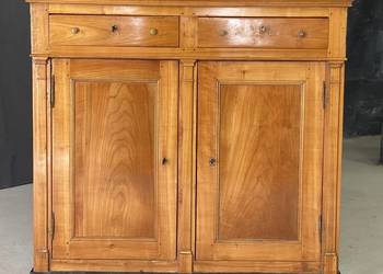 Klasyczna komoda, lite drewno, 2 szuflady