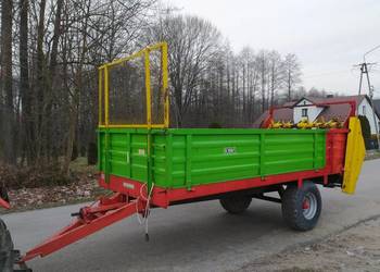 Rozrzutnik Obornika DUŻY 4t 2012 rok stan jak NOWY dzielone burty nowy typ