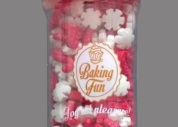 Posypka cukrowa w kształcie świątecznych cukierków 70g