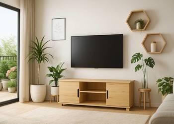 Drewniana szafka pod TV EKO 6