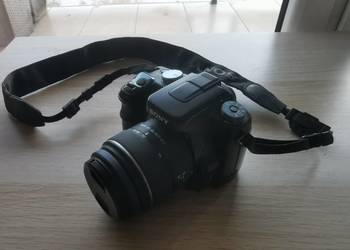 Sony Alpha 100 (DSLR-A100W) – w super stanie, bardzo mało używany!