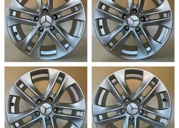 Mercedes W204 4xOryginalne felgi  7Jx16“ ET43 5x112  Nr.kat.A2044017202