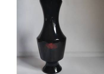 złote rybki welonki wazon flakon z laki retro vintage prl Korea Wietnam Han