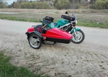 HONDA NTV 650 z wózkiem bocznym velorex