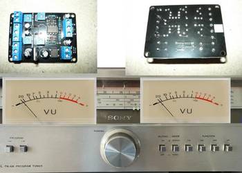 Sterownik Wskaźnik Wychyłkowy Stereo Dwa Kanały do Wskaźników