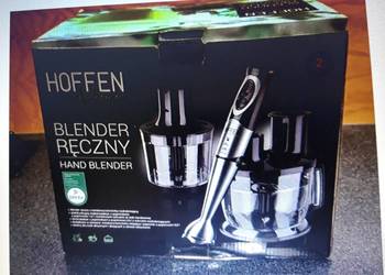 Hoffen Blender ręczny z malakserem, pełny zestaw