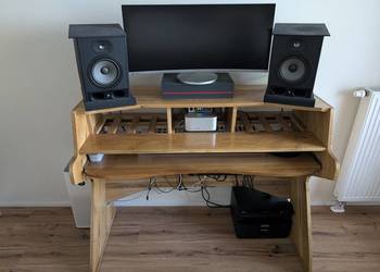 Dębowe biurko studyjne (Okazyjna cena)