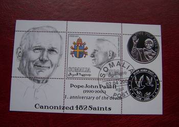 Somalia 2006 CTO Papież Jan Paweł II #1