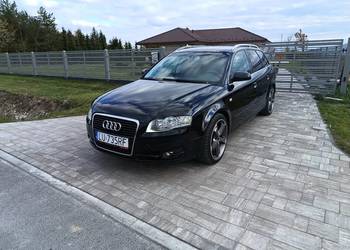 Audi A4 B7 2.0 TDI Quattro 4x4 czarna zadbana