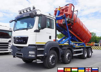 Man TGS 35.400 8x4 E5 / Hakowiec HYVA /Beczka Asenizacyjna 13000 l _229825