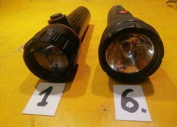 latarka PRL na baterie