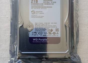 Dysk WD Purple 2TB SATA 3,5" do monitoringu