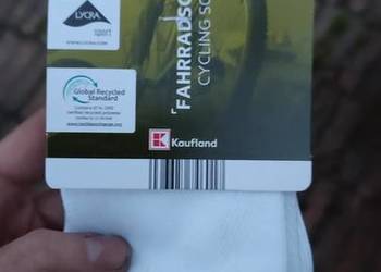 białe skarpetki rowerowe Newcential w rozmiarze 39–42 zestaw 2 par