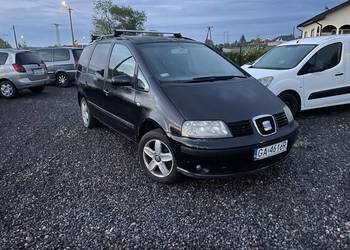 Seat Alhambra 1.9tdi klima czujniki  hak