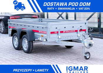 TEMARED 2612/2 PRO przyczepka samochodowa DMC 750 kg