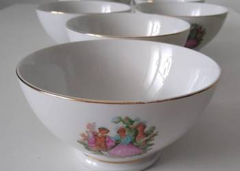 Miska Salaterka Miłość Wiedeńska Porcelana Chińska komplet 6 sztuk