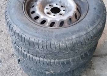 3 koła fiat panda z oponami opony zimowe 155/80 r13