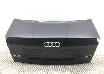 KLAPA TYŁ AUDI A4 B6 Sedan/Limuzyna 00-05 CZARNY TYLNA, BAGAŻNIKA