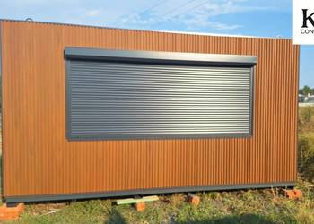 Kontener gastronomiczny / Pawilon sprzedażowy / Kiosk 5,0 x 2,5 m z dostawą