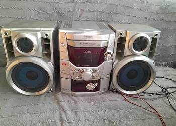 Wieża Panasonic SA-AK210, z głośnikami