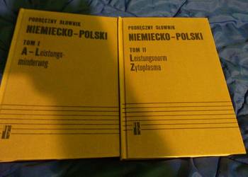 Słownik niemiecko-polski w 2 tomach