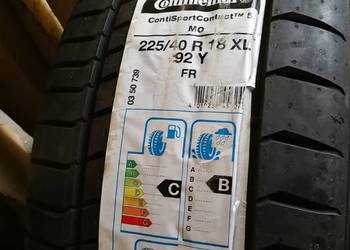 Opona Continental 225 40 r18 Nowa