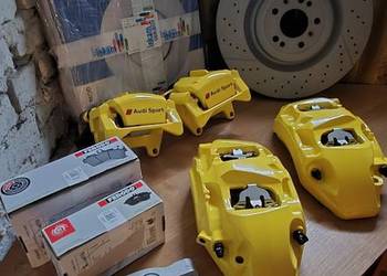 Big brake kit audi a6 c7 390+356mm (zaciski, tarcze, klocki)