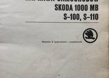 Naprawa Skoda 1000 MB S-100, S-110. Książka - poradnik