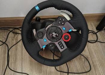 Logitech G29 Driving Force + pedały + shifter – PS5 PS4 PS3 PC