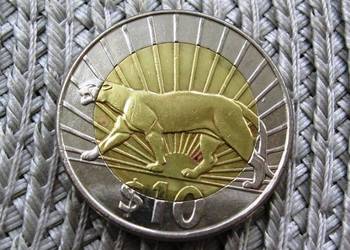 Urugwaj 10 Peso 2015r - Ładna