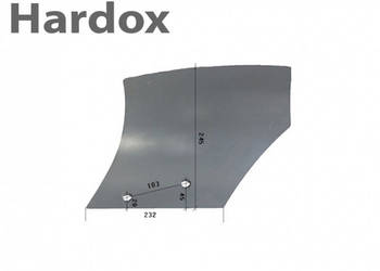 Odkładnia przedpłużka HARDOX 137702/L do pługa VOGEL NOOT