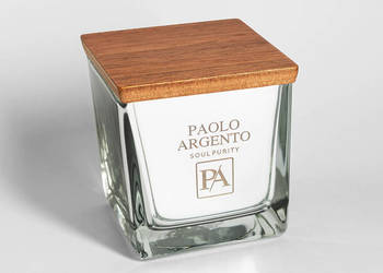 Świeca Sojowa Paolo Argento ARGENTO Lusso Cubo