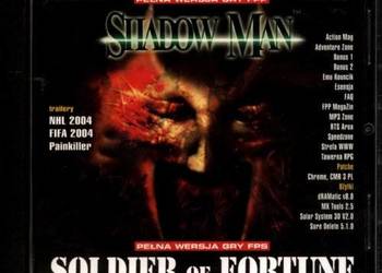 CD-Action nr 90 (wrzesień 2003) – 2x CD z pełnymi wersjami gier: Shadow Man