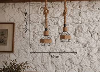 Lampa sufitowa rustykalna OLD WOOD RETRO LS-M1 artistwood.pl