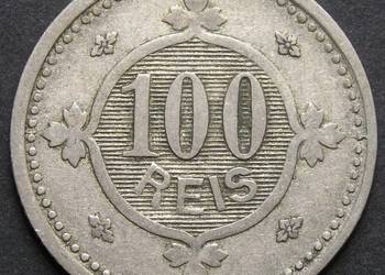 Portugalia 100 reis 1900