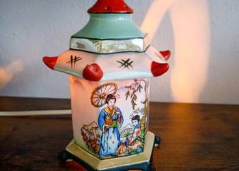 Vintage lampka porcelanowa perfumeryjna lata 50-60