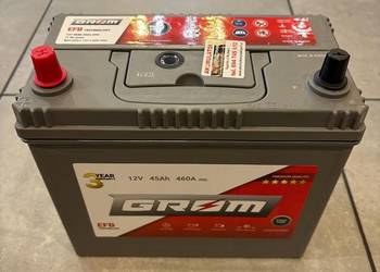 Akumulator Grom Efb Start&Stop 45Ah 460A Japan Lewy Plus