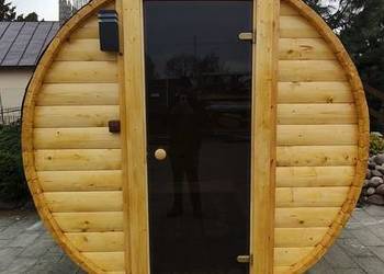 Sauna beczka ogrodowa