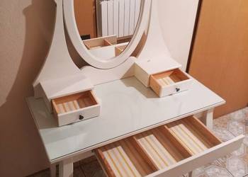 Toaletka biała Ikea HEMNES