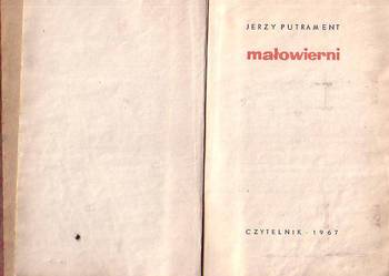 (9386) MAŁOWIERNI – JERZY PUTRAMENT