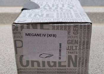 Zestaw spinek przedniej maski RENAULT MEGANE 4 ORYGINAŁ 651009364R