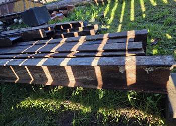Slup podciag dwuteownik na hale wiatę garaz 5x9.80m