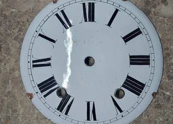 T142 Tarcza starego zegara comtoise 22,3cm