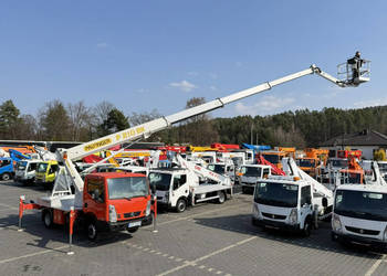 Nissan Cabstar Zwyżka Podnośnik Koszowy PALFINGER P210 BK Wysokość Podnosz…