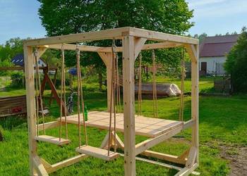 Huśtawki ogodowe-plaza 2 modele ze stolem   do knajp itp
