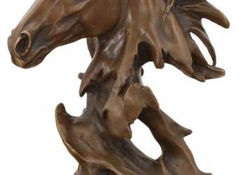 Głowa Konia - Koński Łeb Koń - Figura Rzeźba z Brązu - Dekoracja Prezent Głowa Konia - Koński Łeb Koń - Figura Rzeźba z Brązu - Dekoracja Prezent